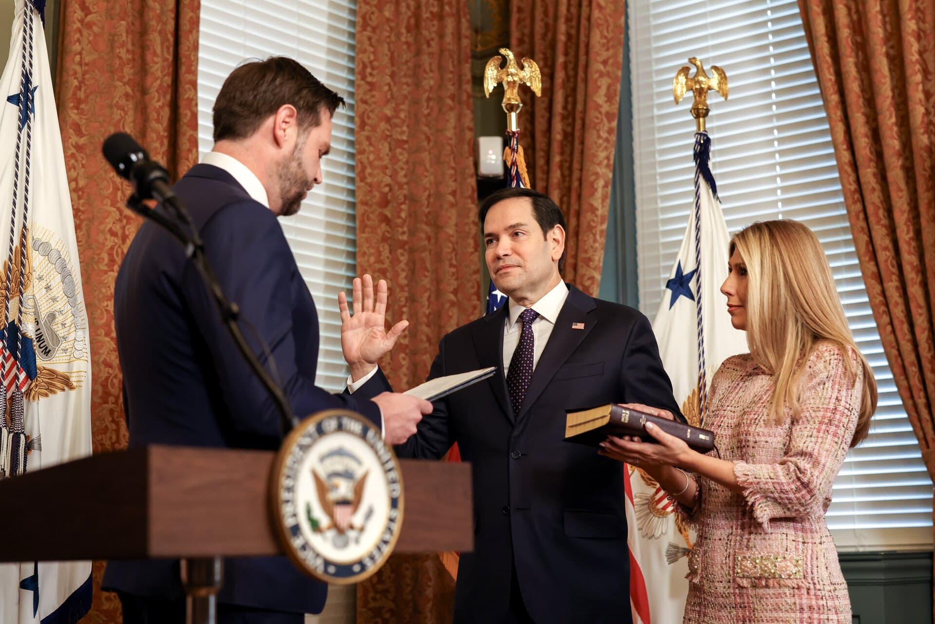 Il segretario di Stato statunitense Marco Rubio